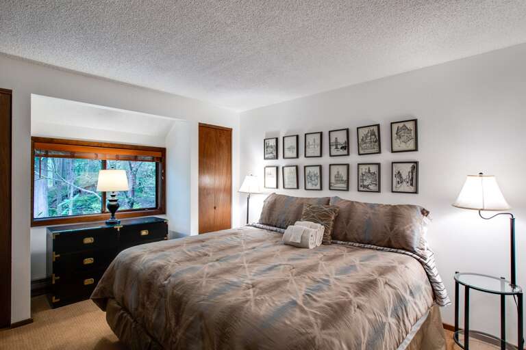Downstairs king bedroom Downstairs king bedroom