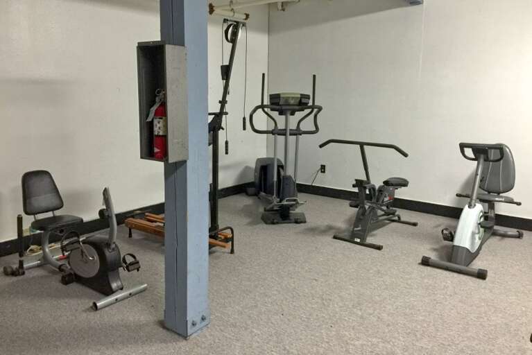 Downstairs Snowline Lodge exercise / weight room Downstairs Snowline Lodge exercise / weight room