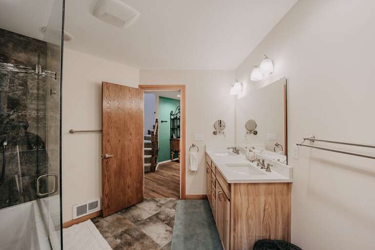 Main floor sink and vanity Main floor sink and vanity