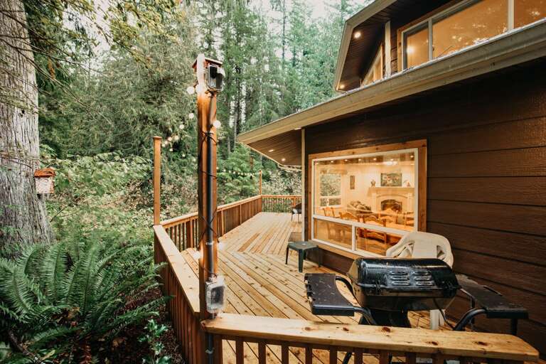 Another view of deck with BBQ Another view of deck with BBQ