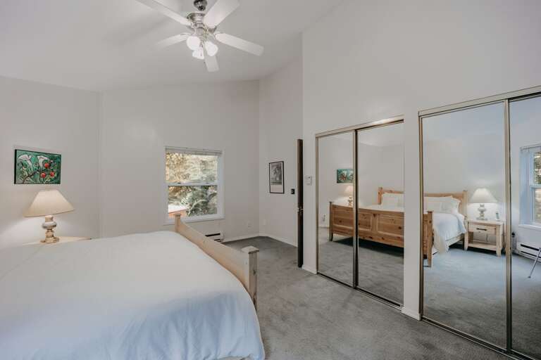 Another view of main floor bed room Another view of main floor bed room