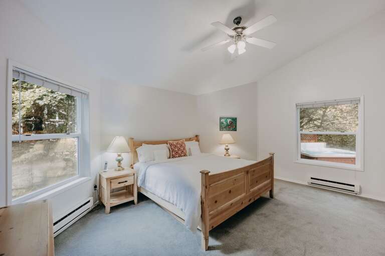 Another view of main floor bed room Another view of main floor bed room