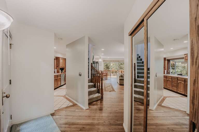 Another view of the main floor entryway Another view of the main floor entryway