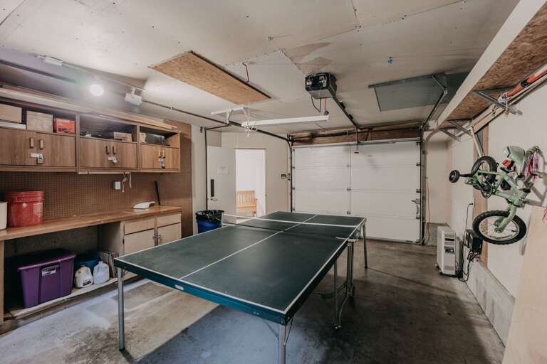 Another view of ping pong table Another view of ping pong table