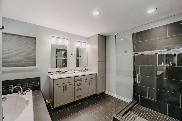 Huge downstairs bathroom