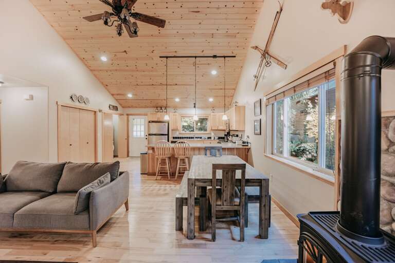 Dining room view from entry way