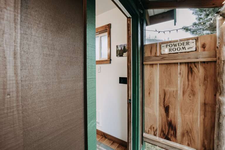 The 2nd of 2 bathrooms. This is a 1/2 bath.