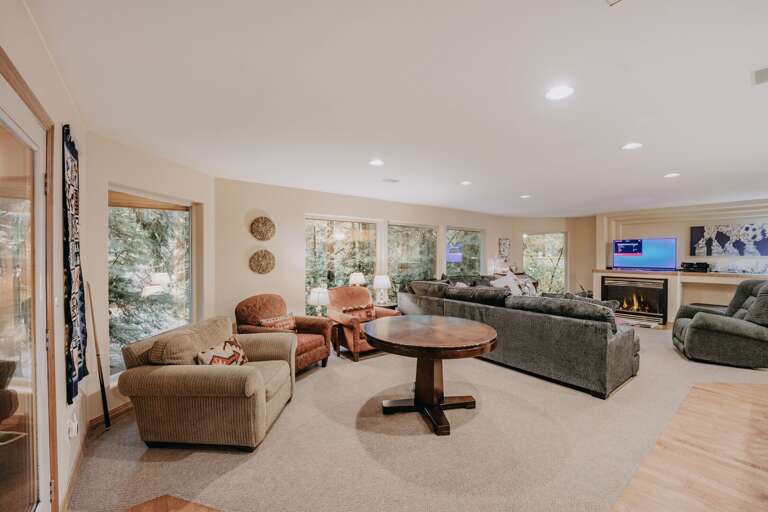 Backside of living room