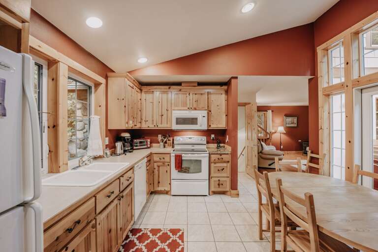 Kitchen/ dining room view Kitchen/ dining room view