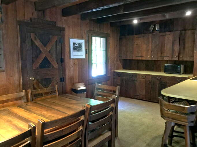 Inside Snowater Community Historic Adult Center Inside Snowater Community Historic Adult Center