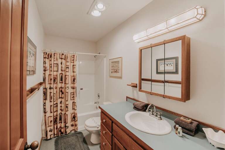 Second floor bathroom