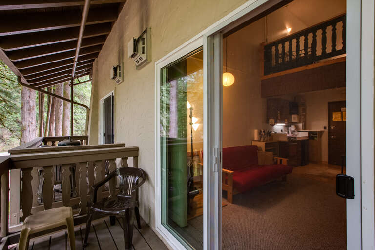 Outside sitting area