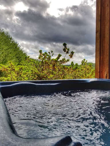 Hot tub view