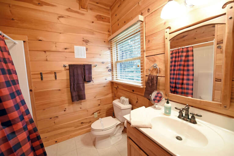 Brew with a View- main floor bathroom