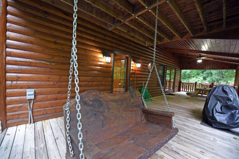 Safe Haven- Blue Ridge-Rear Deck