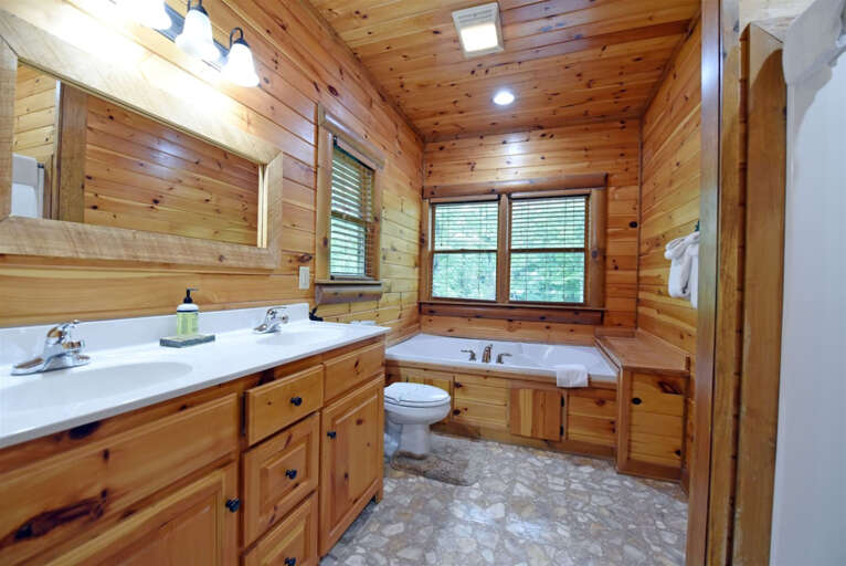 Safe Haven- Blue Ridge- Master Bath