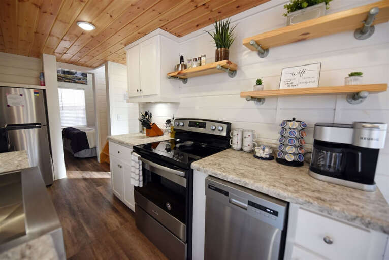 Sweet Creek Retreat Loft bed