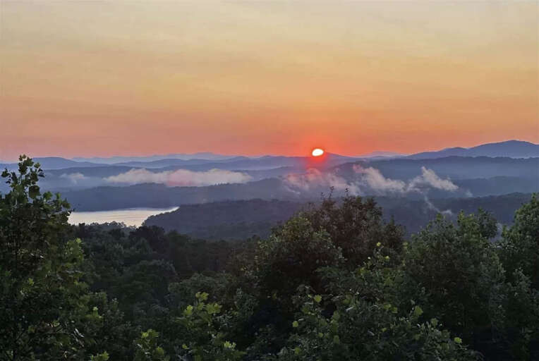 All About The Views- Blue Ridge GA-ong range mountain sunset view