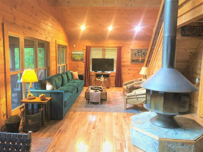 All About The Views- Blue Ridge GA-updated living area