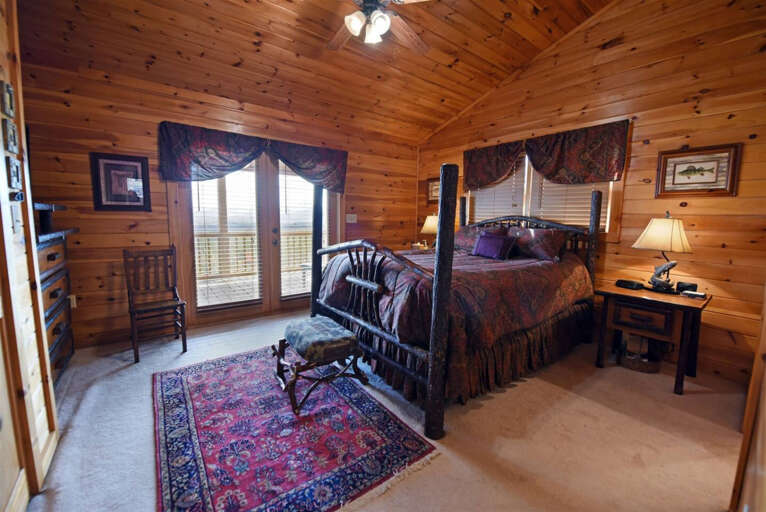 Point of View - Blue Ridge GA Master Bedroom