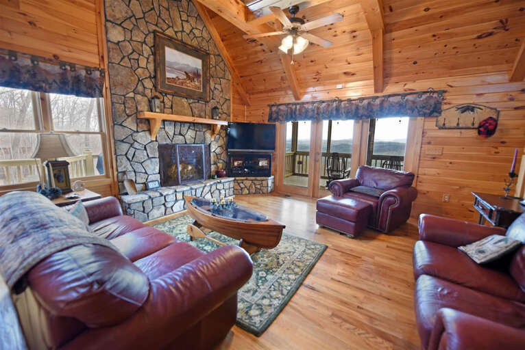 Point of View - Blue Ridge GA- Living Area