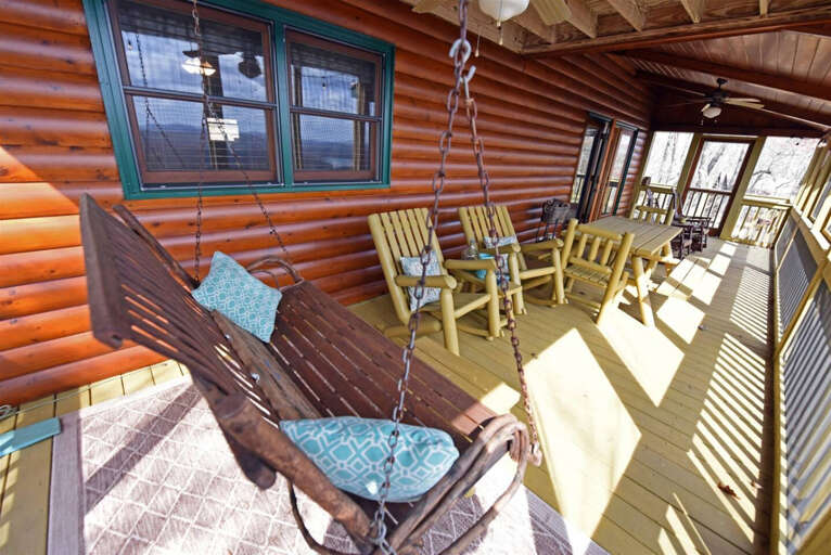 Point of View - Blue Ridge GA- Screened Porch