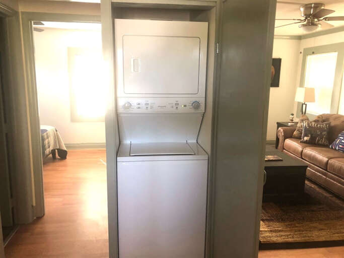 Copper Duck cottage- washer and dryer