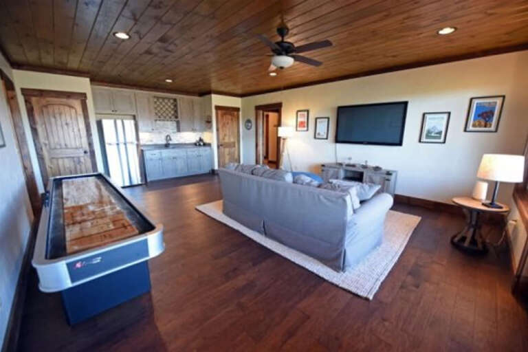 High Ridge shuffleboard table