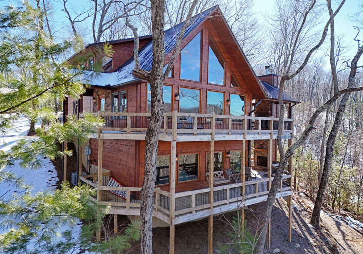 Stoneman Lodge - Blue Ridge cabin rental