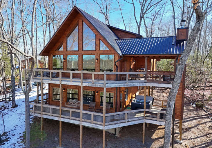 Stoneman Lodge - Blue Ridge cabin rental