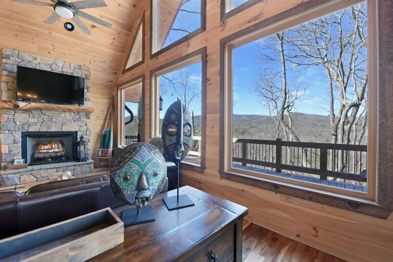 Stoneman Lodge - Blue Ridge cabin rental