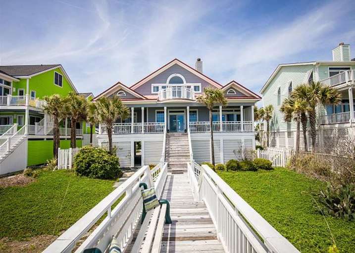 Beachfront House With Boardwalk Access Beachfront House With Boardwalk Access