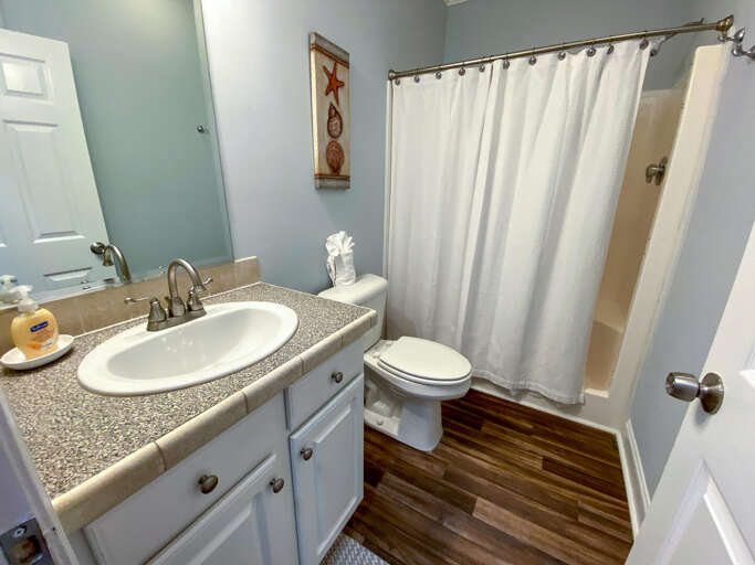 Hallway bathroom upstairs