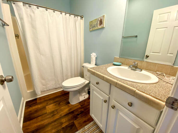 Hallway bathroom upstairs
