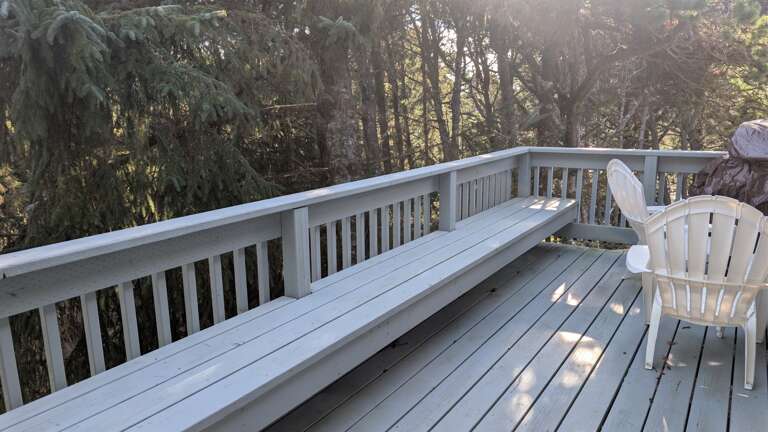 back deck off of family room