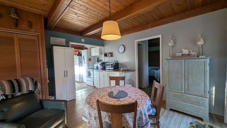 small table in family room