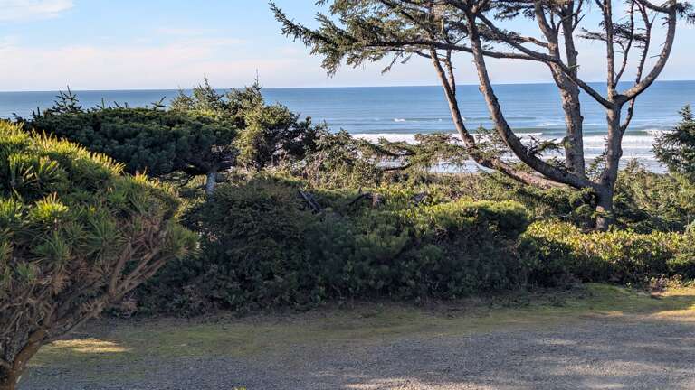 view from front deck