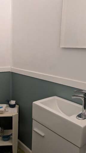 ensuite half bath