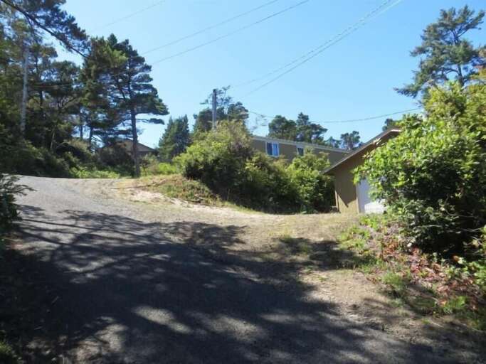 super steep driveway
