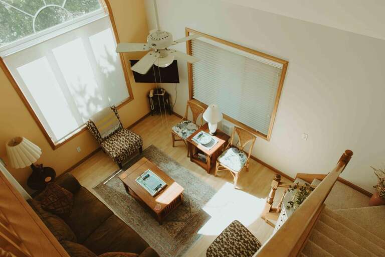 Living Room from the Loft