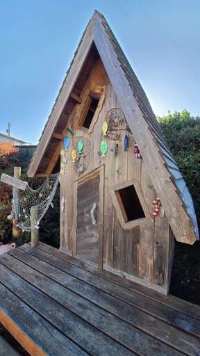 back yard play house