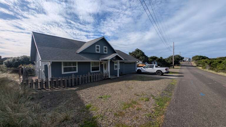 street side of house