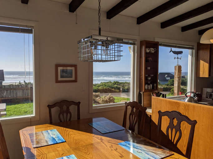 Dining Room With Ocean View