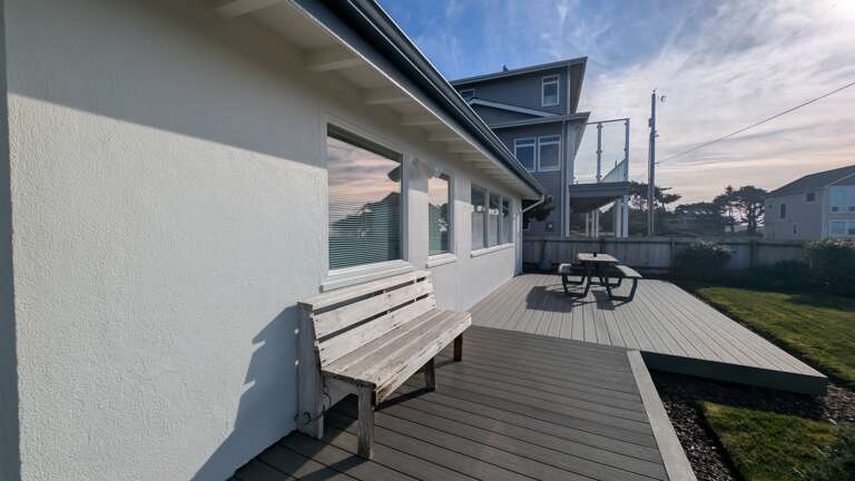 picnic table and bench