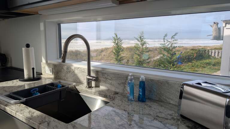 sink with a view