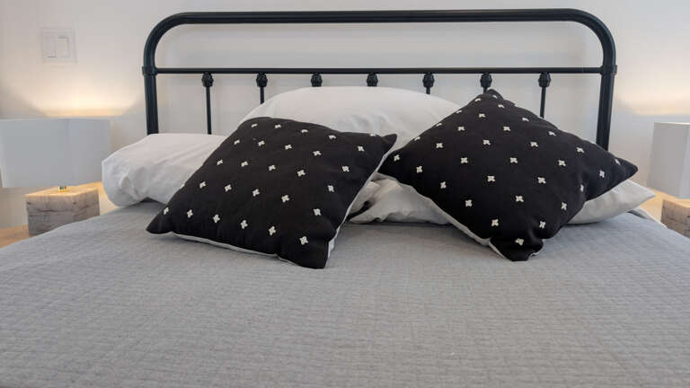 primary bedroom with queen bed