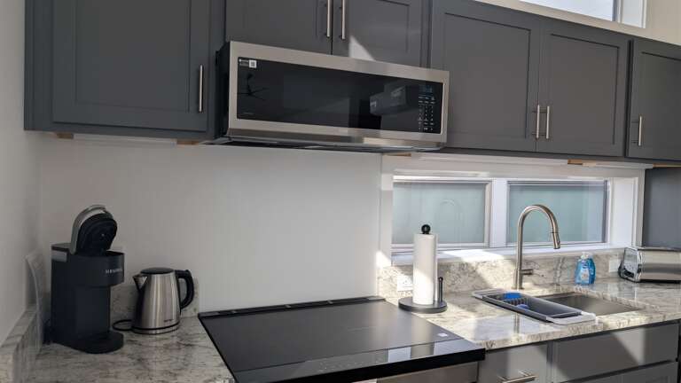 built in microwave