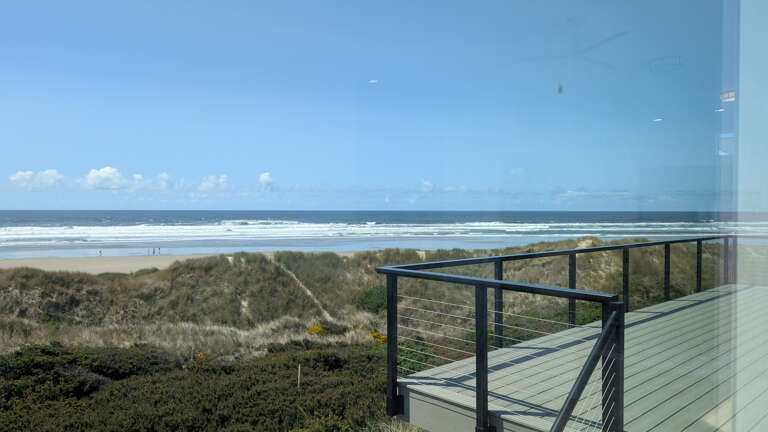 living room view