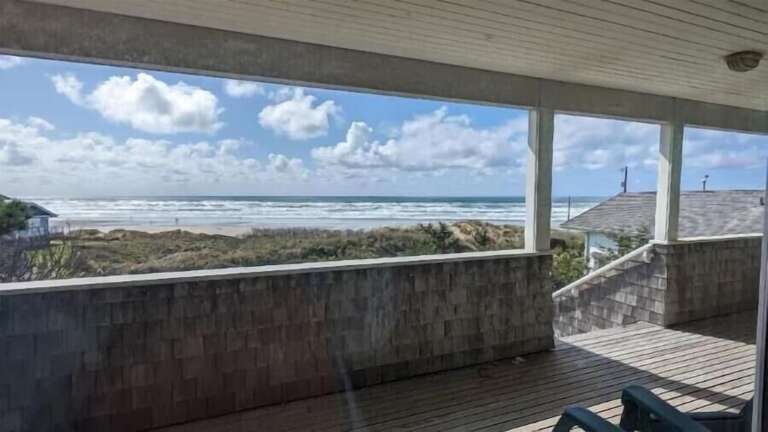 view from living room