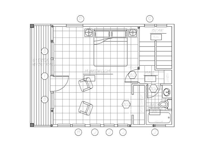 upper floor plan